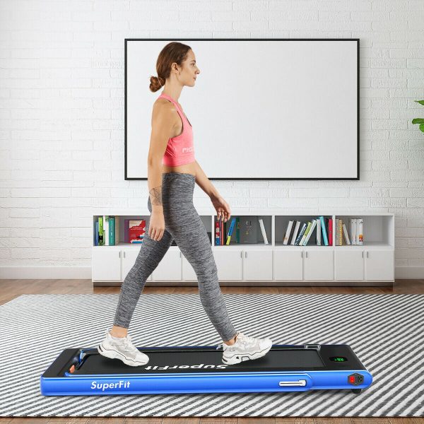 2-in-1 Folding Treadmill with Bluetooth Speaker Discount - Image 2