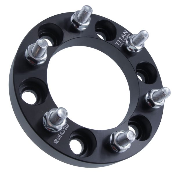 1  (25mm) Wheel Spacers for Dodge Mitsubishi | 6x5.5 (6x139.7) | 12x1.5 Studs | Online now - Image 5