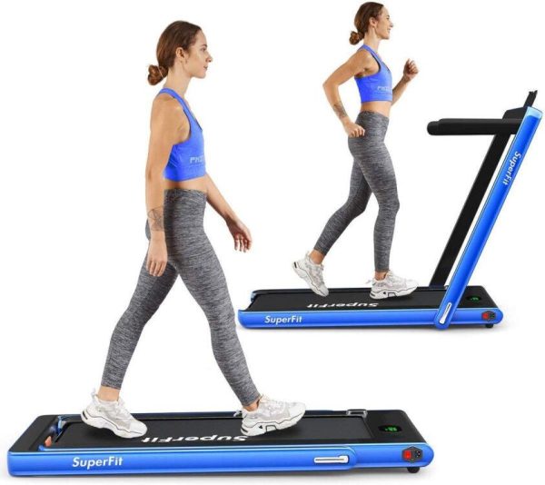 2-in-1 Folding Treadmill with Bluetooth Speaker Discount - Image 3