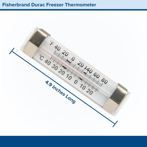 Fisherbrand Durac Refrigerator   Freezer Thermometer Hot on Sale - Image 5