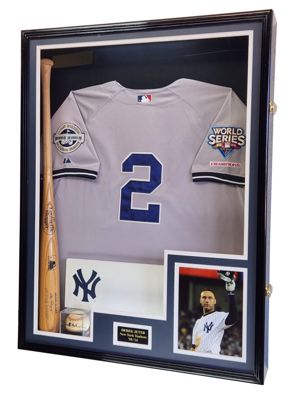 Extra Deep Jersey Display Case Cabinet Shadowbox (w  Double Matting) Discount
