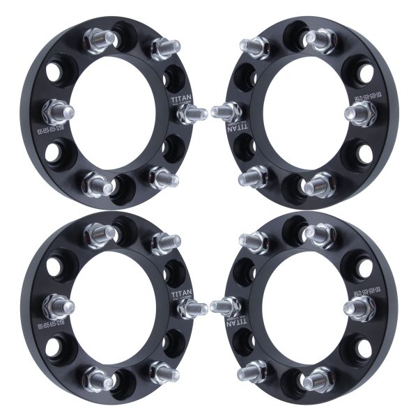 1  (25mm) Wheel Spacers for Dodge Mitsubishi | 6x5.5 (6x139.7) | 12x1.5 Studs | Online now