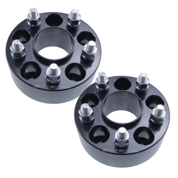50mm (2 ) Wheel Spacers for Jeep Cherokee Renegade | 5x110 | 65.1 Hubcentric |12x1.25 Studs | Cheap - Image 4