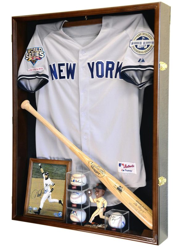 Extra Deep Jersey Display Case Cabinet Shadowbox Cheap - Image 3