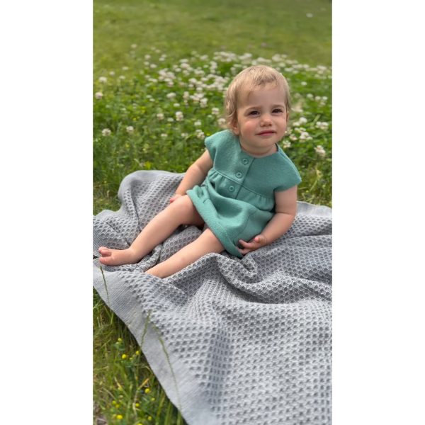 Disana Honeycomb Wool Blanket Large Online Sale - Image 2