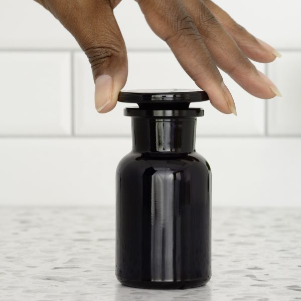 Miron Ultraviolet Glass Apothecary Jar 100ml (3 oz ) For Discount - Image 2