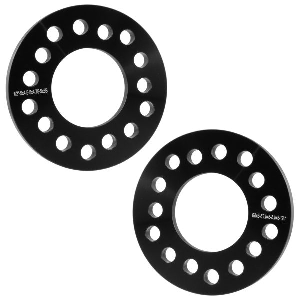 1 2  Wheel Spacers for Mustang Ranger Explorer | Universal 5x4.5, 5x4.75 & 5x5 | Online Hot Sale - Image 2
