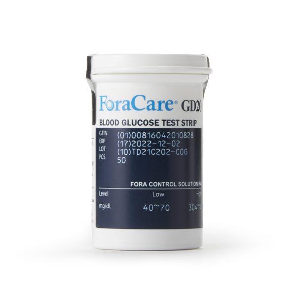 FORA GD20 Blood Glucose Test Strips For Discount