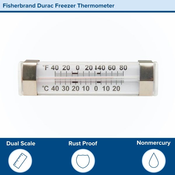 Fisherbrand Durac Refrigerator   Freezer Thermometer Hot on Sale - Image 4