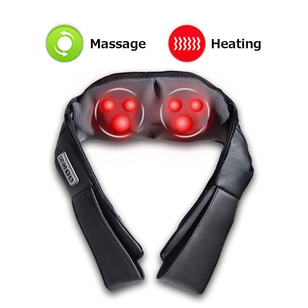 Shiatsu Neck Massager with Heat For Discount - Image 2