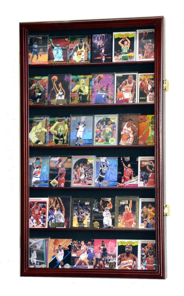 36 Sport Collectible Trading Card Display Case Cabinet For Discount - Image 2