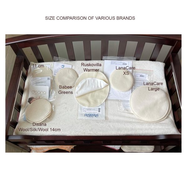 Disana Nursing Pads - Silk-Wool-Silk For Discount - Image 2