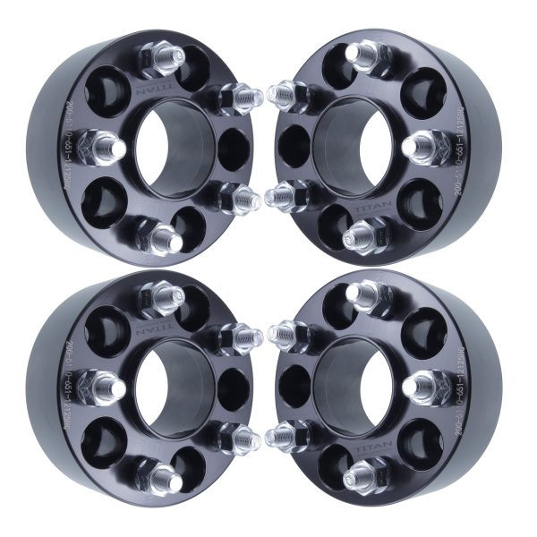 50mm (2 ) Wheel Spacers for Jeep Cherokee Renegade | 5x110 | 65.1 Hubcentric |12x1.25 Studs | Cheap