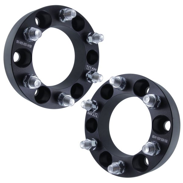 50mm (2 ) Wheel Spacers for Isuzu Rodeo Trooper Toyota 4 Runner FJ Cruiser | 6x5.5 (6x139.7) | 12x1.5 Studs | Hot on Sale - Image 4